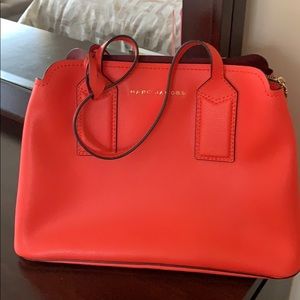 Marc Jacobs red leather bag